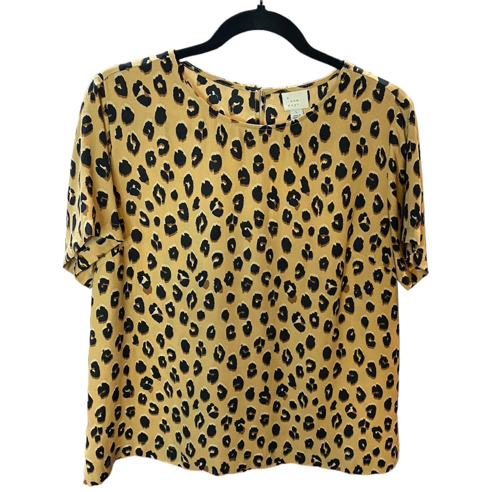 A New Day Leopard Top